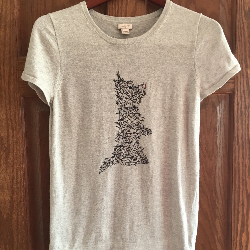 Knit dog top